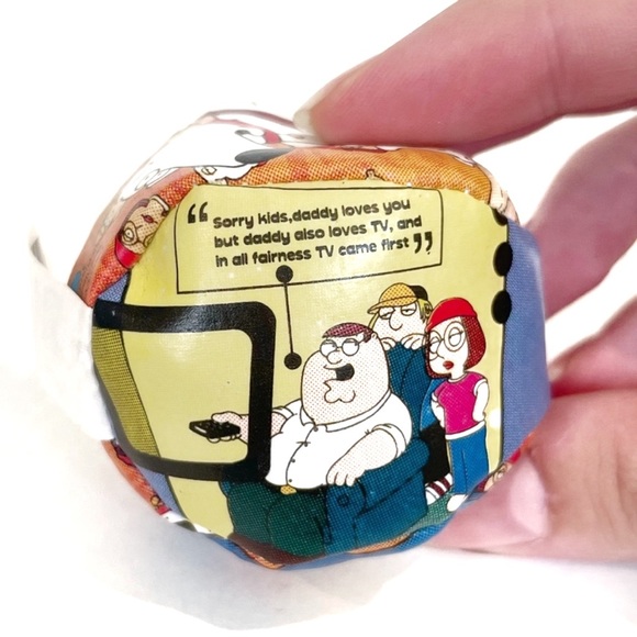 Family Guy Brian Griffins Guide to Booze and Broads Book Plus Hacky Sacks Balls - Picture 9 of 16